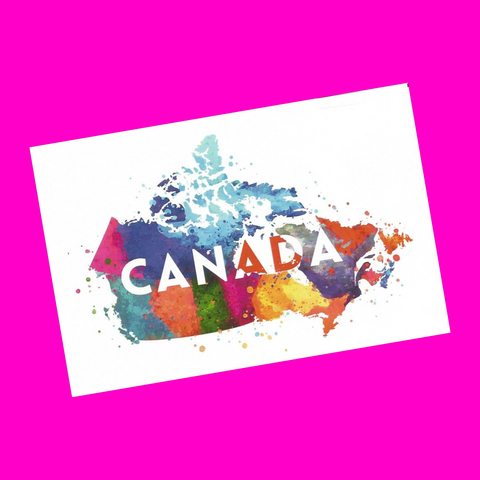 Canada - Watercolour Postcard