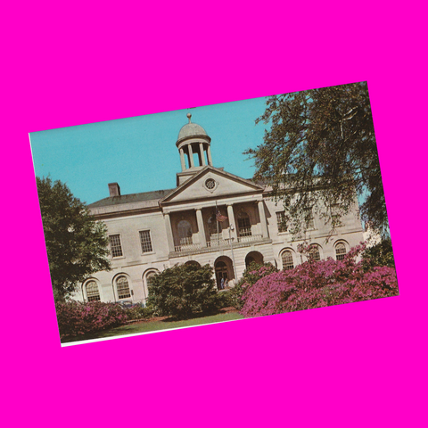 USA - Florida - Tallahassee - Post Office Postcard