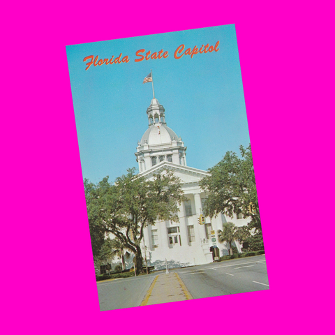 USA - Florida - Tallahassee - State Capitol Postcard