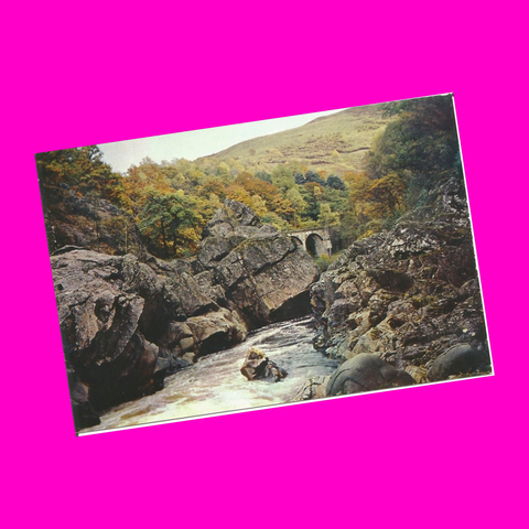 United Kingdom - Scotland - Killiecrankie - Soldier's Leap Postcard