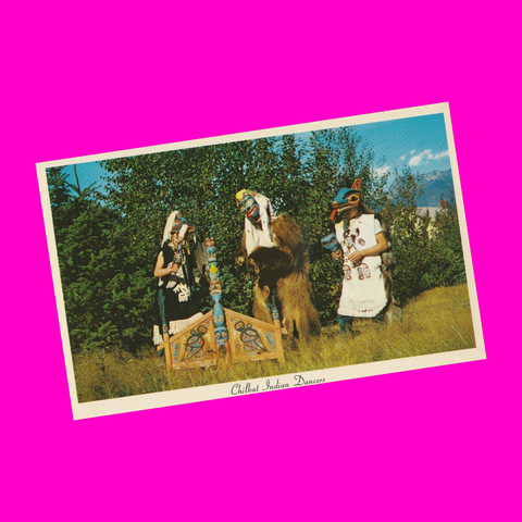 USA - Alaska - Port Chilkoot - Chilkat Dancers Postcard