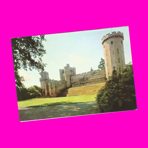 United Kingdom - England - Warwickshire - Warwick Castle Postcard