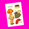 Dolly Dingle - Paper Doll Postcard Set