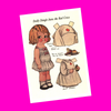 Dolly Dingle - Paper Doll Postcard Set