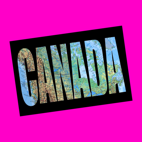 Canada - City Streets Postcard