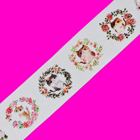 Botanical Cats Washi Tape