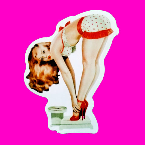 Pinup Girl Sticker - More Styles!