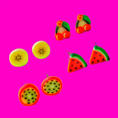 Cute Fruit Earring Set - More Styles!