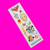 Skulls Metallic Temporary Tattoo