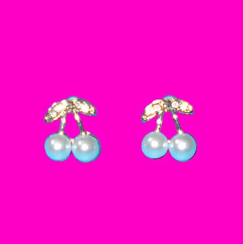 Cherry Pearl Earrings