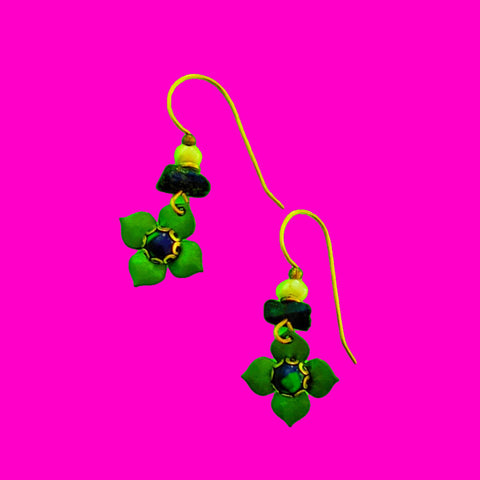 Flower Dangle Earrings