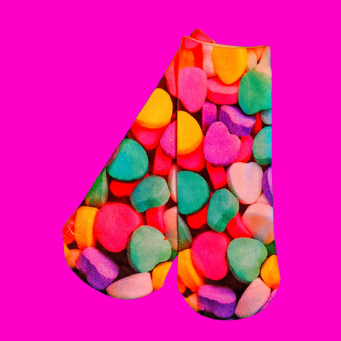 Love Hearts Ankle Socks