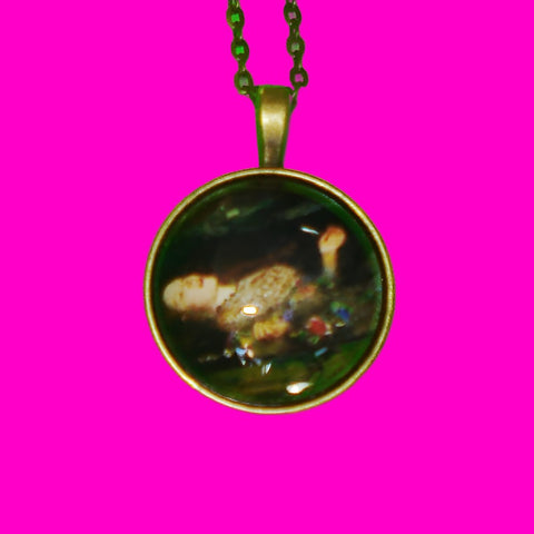 Drowning Ophelia Pendant Necklace