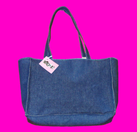 Rachel Tote - Denim - Large